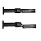 image 2 of Bettacare Extra Tall Elite Dog Gate, 71cm - 80cm, Matt Black, Extra Tall 96.8cm in Height, Pressure Fit Pet Gate