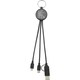 image 2 of Tecta 6-In-1 Charging Cable - Black - One Size