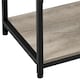 image 5 of Yaheetech Industrial Coffee Table with Storage Shelf