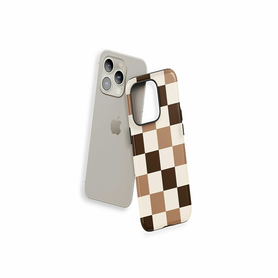 image 1 of Chocolate Check Brown | iPhone 15 Pro
Tough | iPhone 15 Pro
Tough