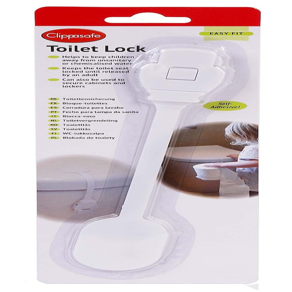 image 1 of Clippasafe Toilet Lock