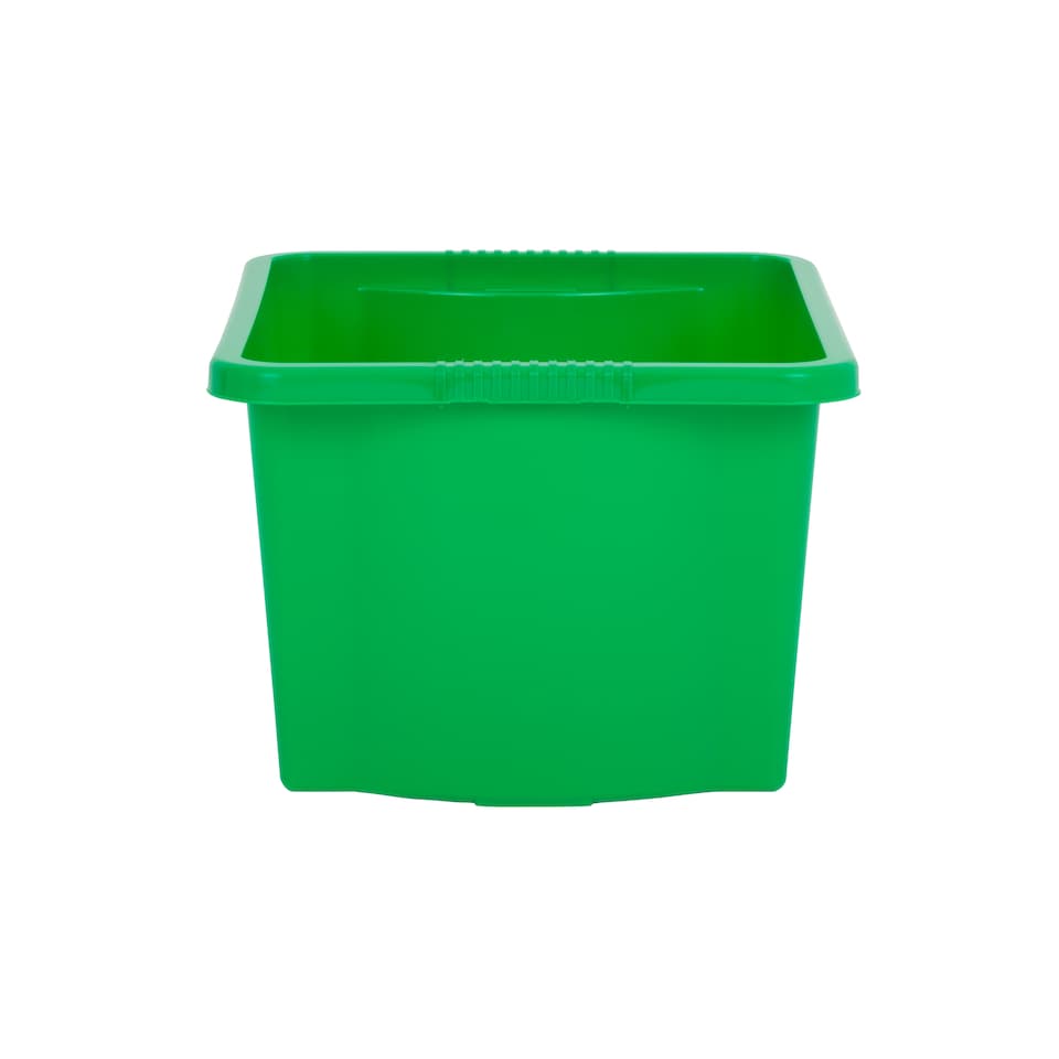 image 1 of Wham Stack & Store 4 x 30L Plastic Storage Boxes | Green | 4