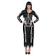 image 2 of Skeleton Tube Dress with Lace Detail Fancy Dress Costume Ladies Large - UK 16-18