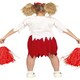 image 2 of Fancy Dress Child Zombie Cheerleader - 7-9 Years