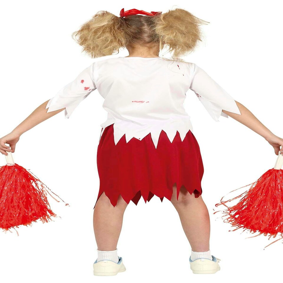 image 1 of Fancy Dress Child Zombie Cheerleader - 7-9 Years