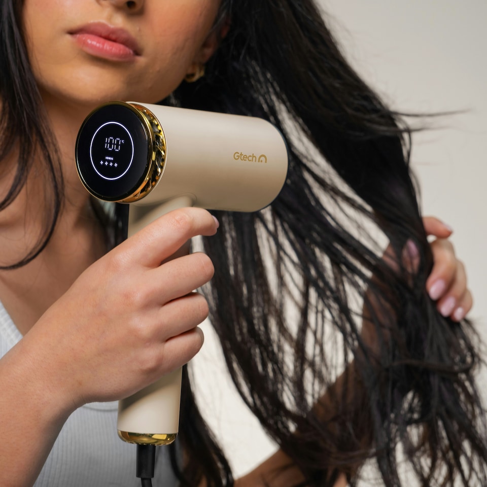 image 1 of Gtech DryOnic Ionic Fast Drying Hair Dryer (Oyster)