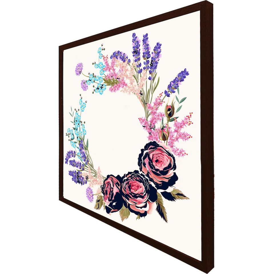 image 1 of Beautiful reath (Picture Frame) Grey | L