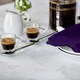 image 1 of Polyester Rose Design Coloured Napkin - 56 x 56cm | Purple | Purple | One Size
