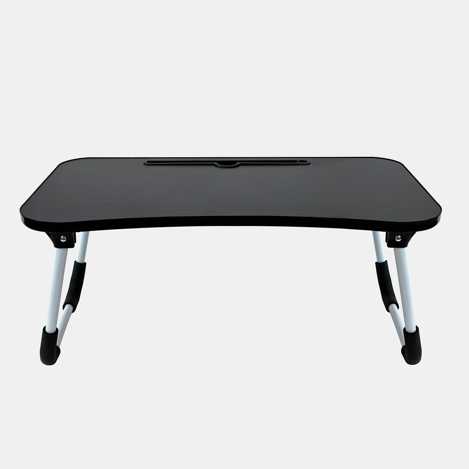 image 1 of OHS Portable Foldable Wooden Work Laptop Stand Lap Tray Purple | Neon Gaming