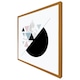 image 5 of Triangles & semi circle pattern (Picture Frame) White | XL