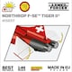 image 4 of Northrop F-5E Tiger II brick plane model - COBI 5857 - 351 bricks