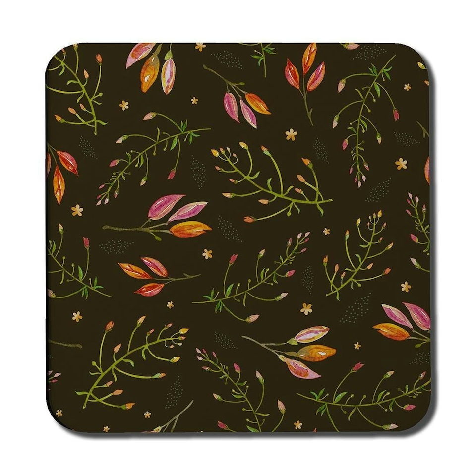 image 1 of Green Branches (Coaster)