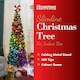 image 4 of 6ft Green Slim Line Christmas Tree | Green | 6ft