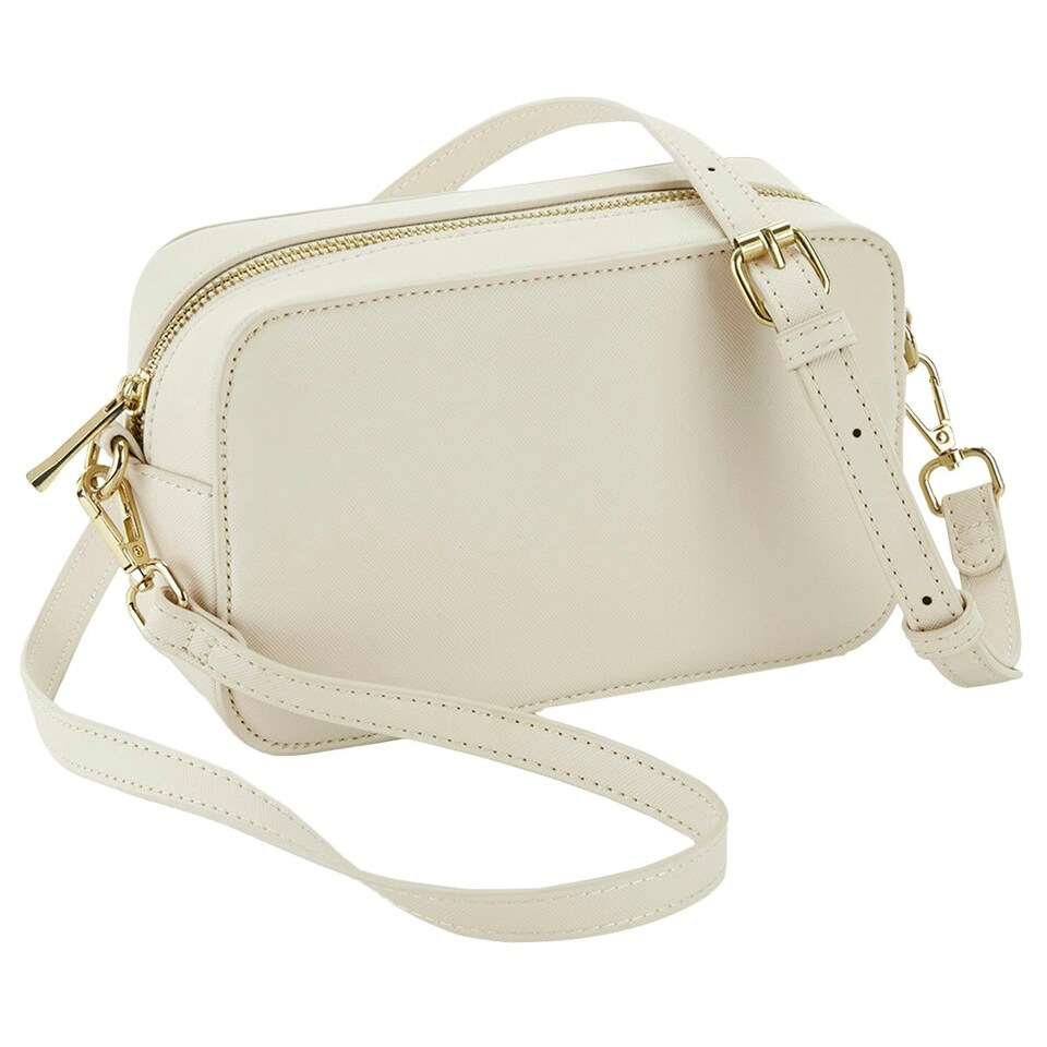 Bagbase Womens/Ladies Boutique Crossbody Bag - Oyster - One Size Grey