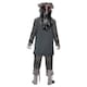 image 2 of Ghost Ship Ghoul Pirate Grey Deluxe Fancy Dress Costume Adult Mens Extra Large