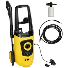 DURHAND High-Performance Power Washer 1800W, 150 Bar, 510 L h, Yellow