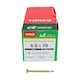 image 3 of Timco - C2 Strong-Fix Multi-Purpose Premium Screws - PZ - Double Countersunk - Yellow (Size 6.0 x 70 - 200 Pieces)