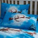 image 3 of Bedlam Santa Glow In The Dark Duvet Cover Set Multi
