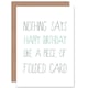 image 1 of Folded Card Joke Humour Funny Birthday Card