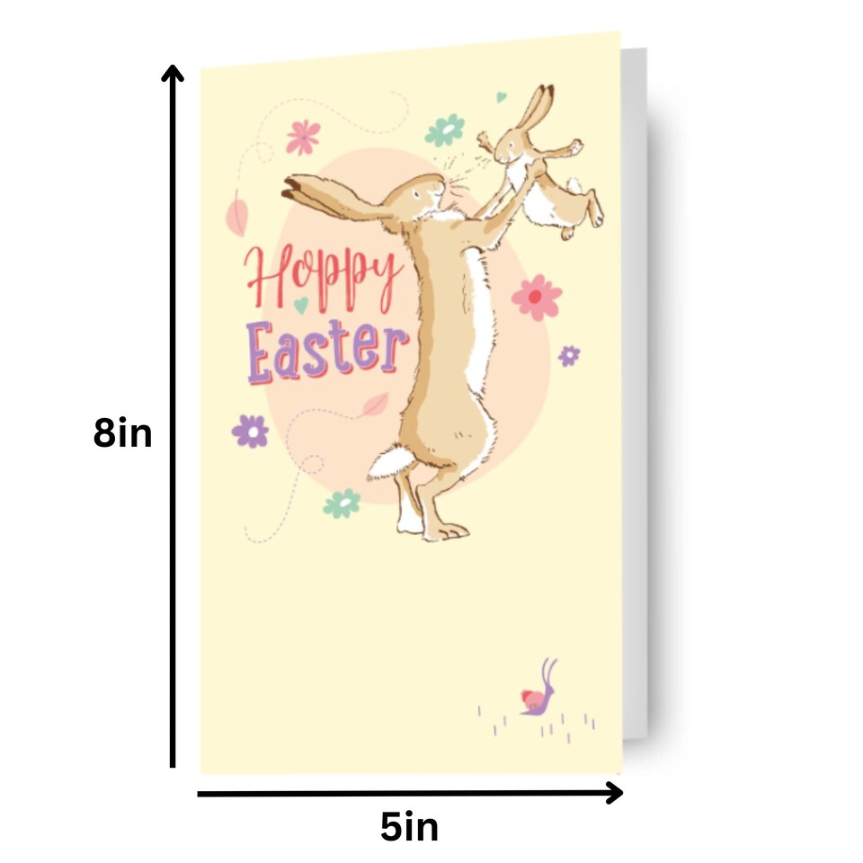 image 1 of Guess How Much I Love You Happy Easter Card