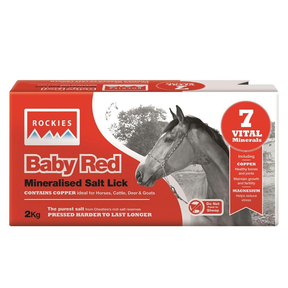 image 1 of Rockies Baby Red Salt Lick 10 X 2 KG