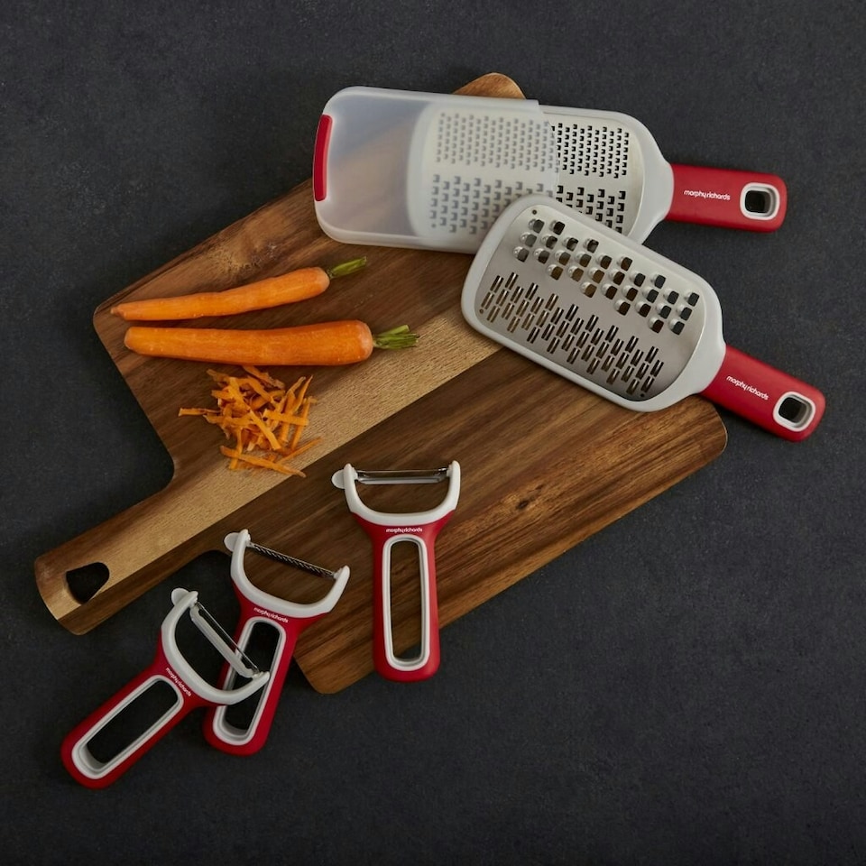 image 1 of Morphy Richards Grater and Peeler Set
