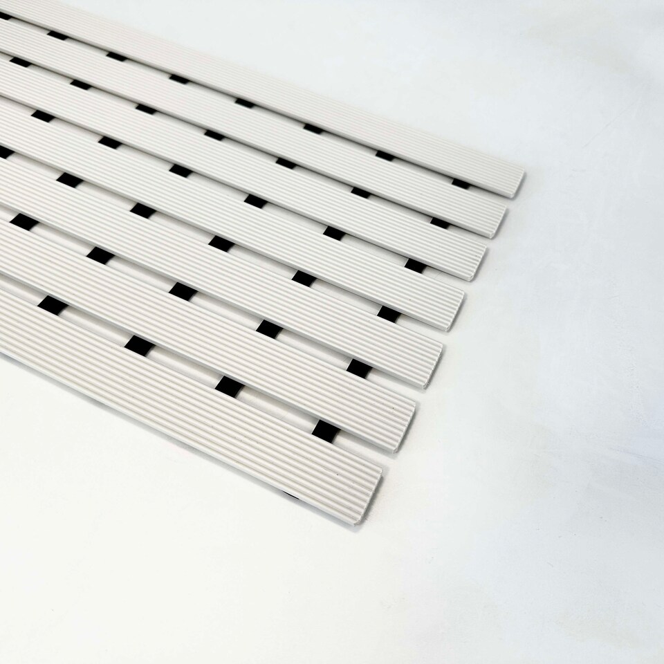 image 1 of Non Slip Narrow Shower Mat Bath Mat 61cm x 25cm