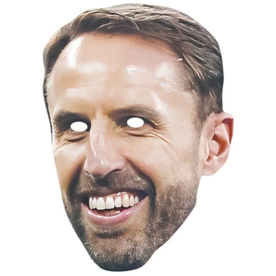Gareth Southgate Cardboard Face Mask