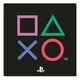 image 1 of Playstation Icons Rug - Black/Multicoloured - One Size Black | One Size