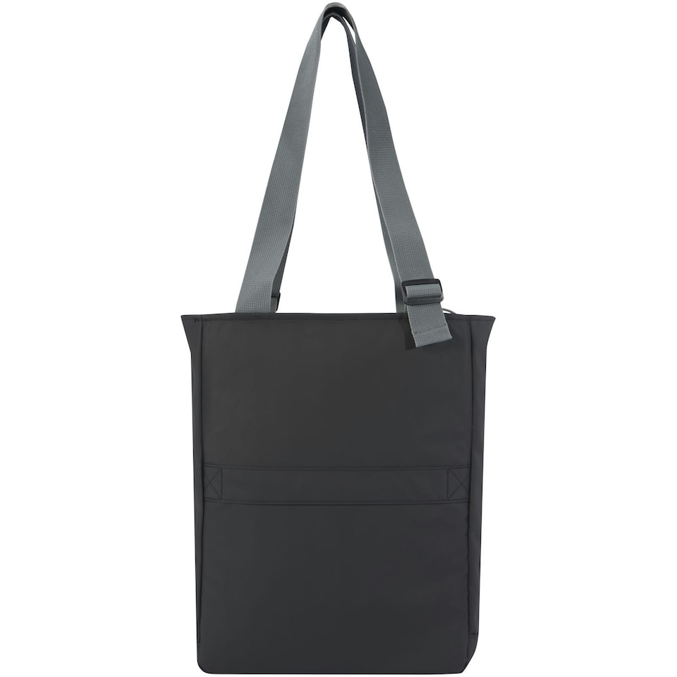 image 1 of Aqua Plain Water Resistant Recycled 14L Tote Bag - Solid Black - One Size Black