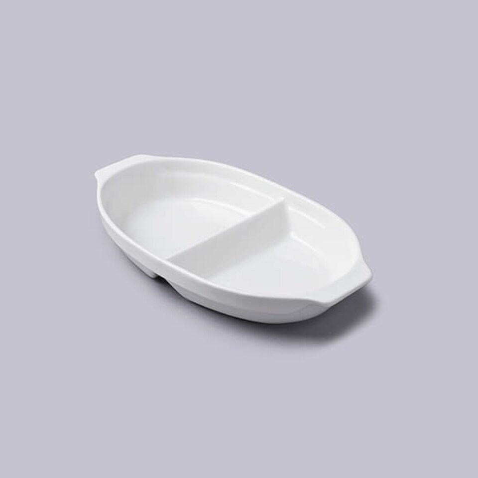 W.M.Bartleet & Sons Large Divided Dish 33cm