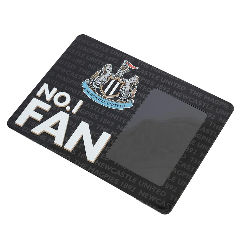 image 1 of Newcastle United FC No. 1 Fan Frame Sign - Black/White - One Size