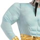 image 2 of Fancy Dress Adult Muscle Lamp - XL