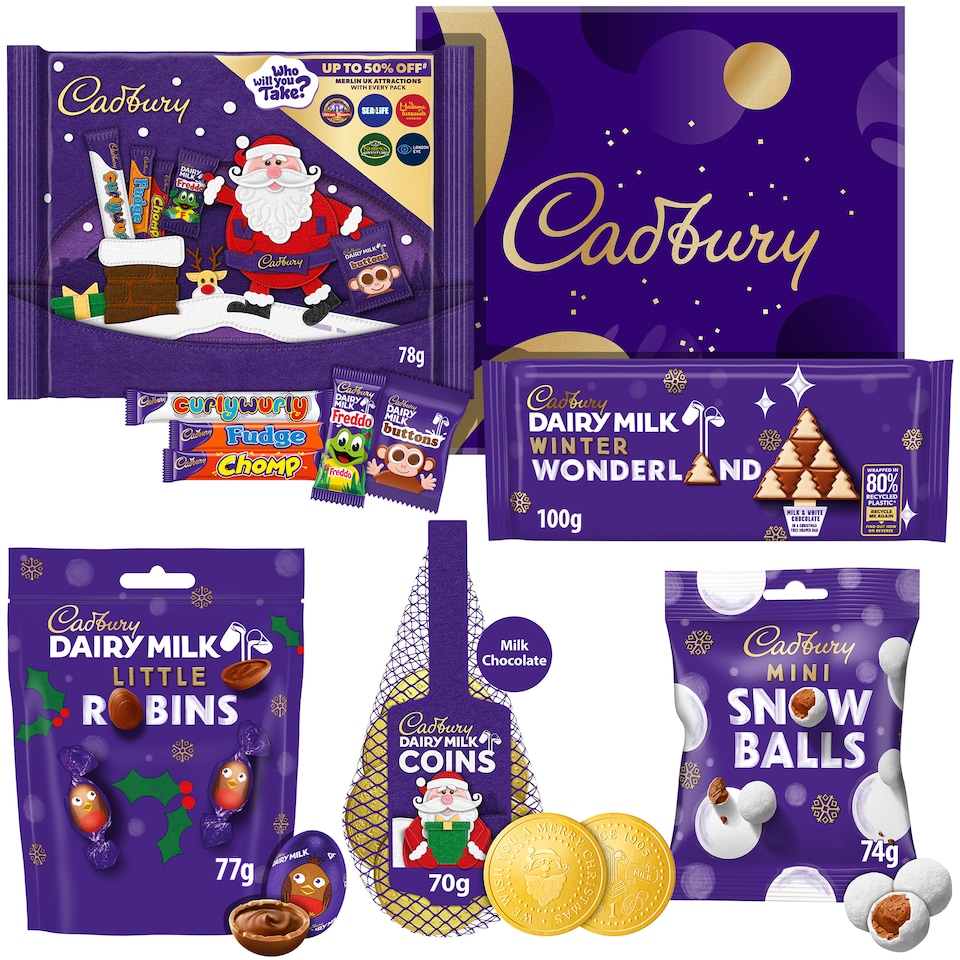 image 1 of Cadbury Christmas Chocolate Gift