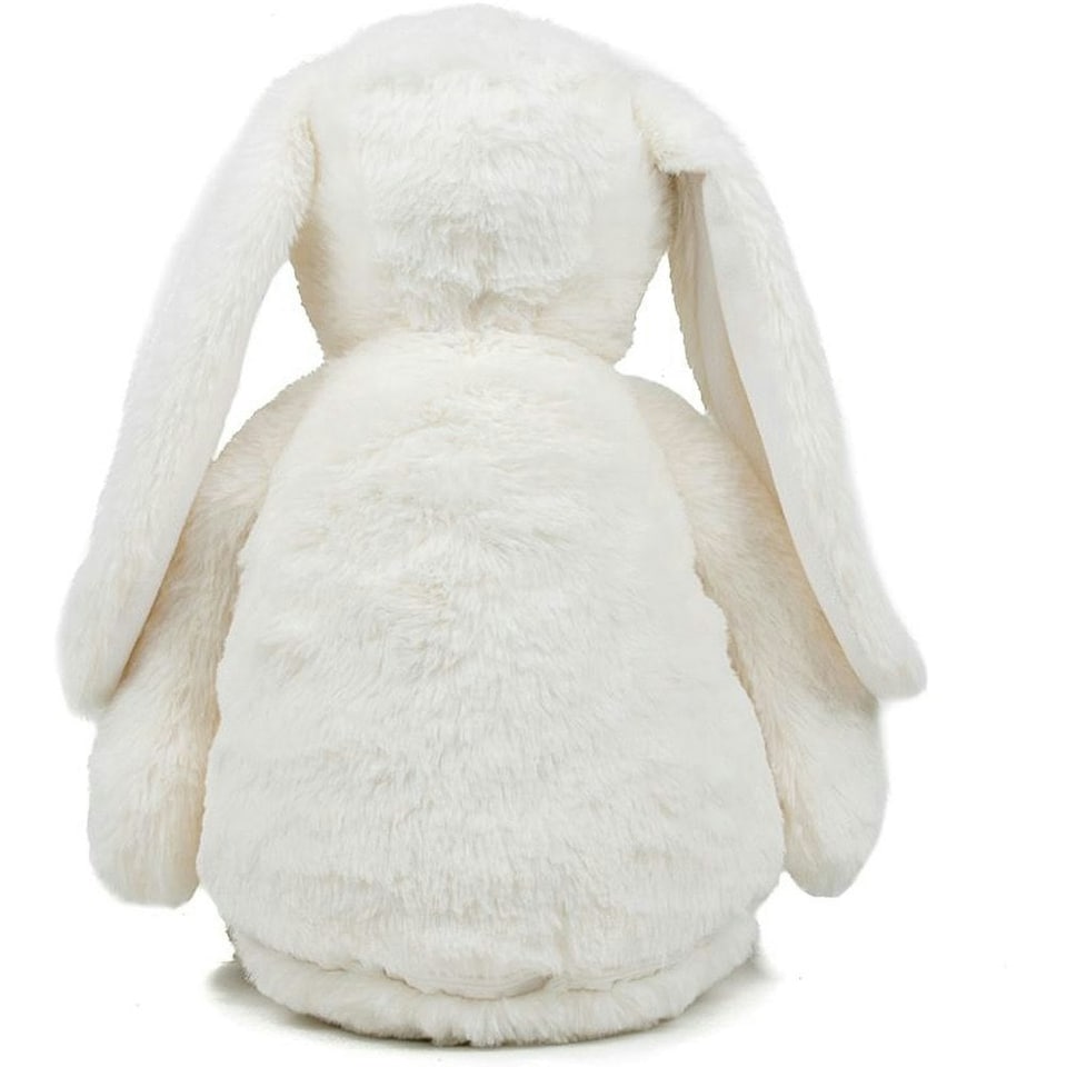 image 1 of Mumbles Childrens/Kids Zippie Bunny Soft Plush Toy - Cream - One Size