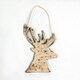 image 2 of Cream Deer Hanging Decorations