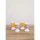 image 2 of KitchenCraft Egg Cup Set Multicolour Floral 4 Piece