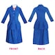 image 5 of Magical Nanny Costume - with 55cm Hat, Gloves & Floral Bag Blue | L