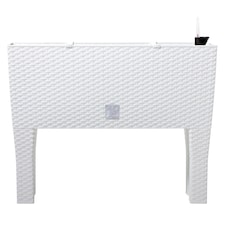 Rattan Large Planter Seed | White | 1