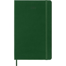 Moleskine 12M weekly L Planner - Myrtle Green - One Size