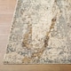 image 5 of LIVABLISS Arda-Abstract Modern Marble Fringe Rug 200 x 290 cm | Taupe Grey Brown
