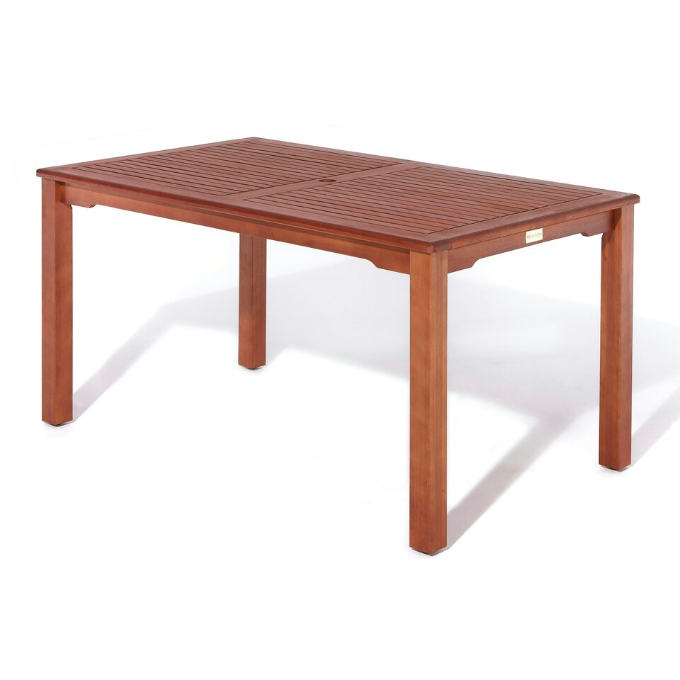 image 1 of Rowlinson Willington Rectangular 4 Seat Garden Set