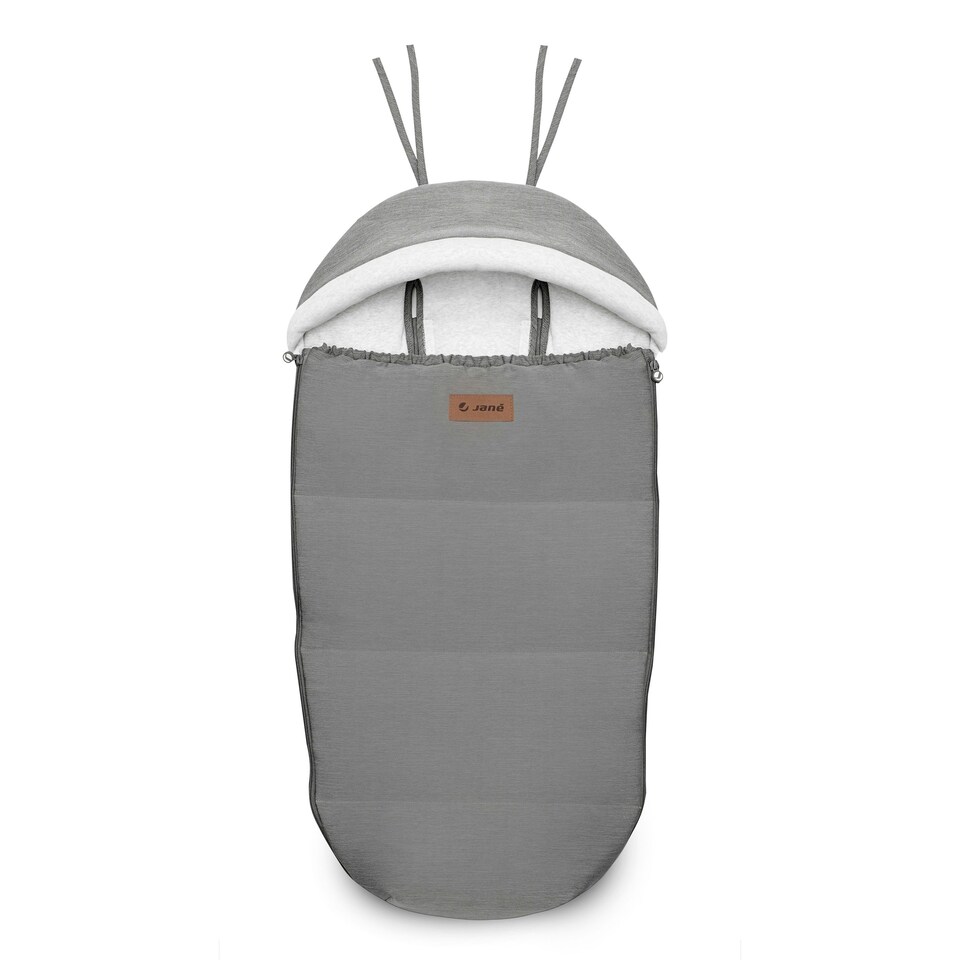 image 1 of Jane Kaizen Universal Footmuff with Hood Grey | Cold Black (Grey)