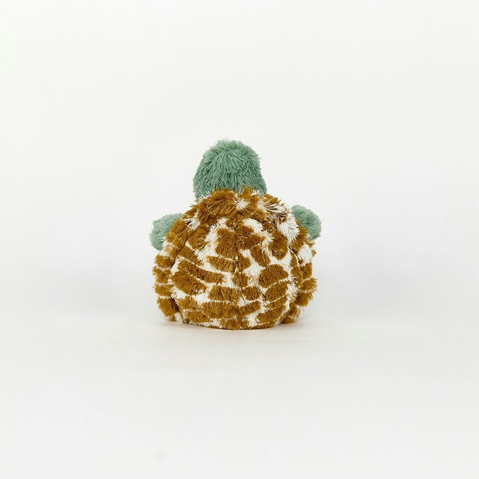 image 1 of Warmies Mini Turtle Plush Mini Size, Fully Microwavable and Weighted Cuddly Toy for Anxiety, Chill in The Freezer or Heat in Microwave, Soft Toy Heat Pad