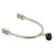 image 1 of Lorina Rubber Spur Roller - Silver/Black - 30mm