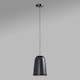 image 3 of ValueLights Black Metal Industrial Style Suspended Ceiling Pendant Light Fitting