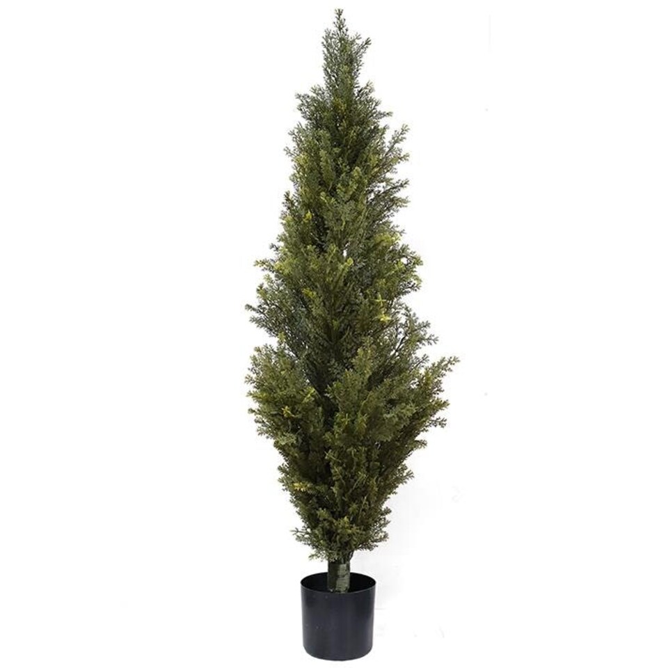 image 1 of 120cm Artificial Natural Look Cedar Tree