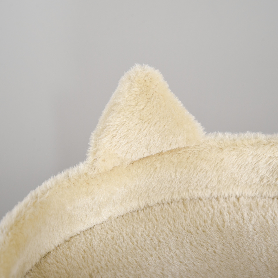 image 1 of PawHut 104cm Cat Tree Condo Tower with Scratching Post Perch Ball