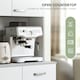 image 10 of HOMCOM Freestanding Kitchen Cupboard, Storage Cabinet with Doors White