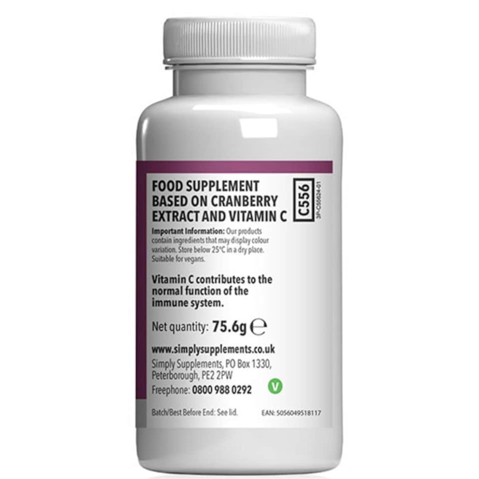 image 1 of Cranberry Tablets 15,000mg - 180 Tablets